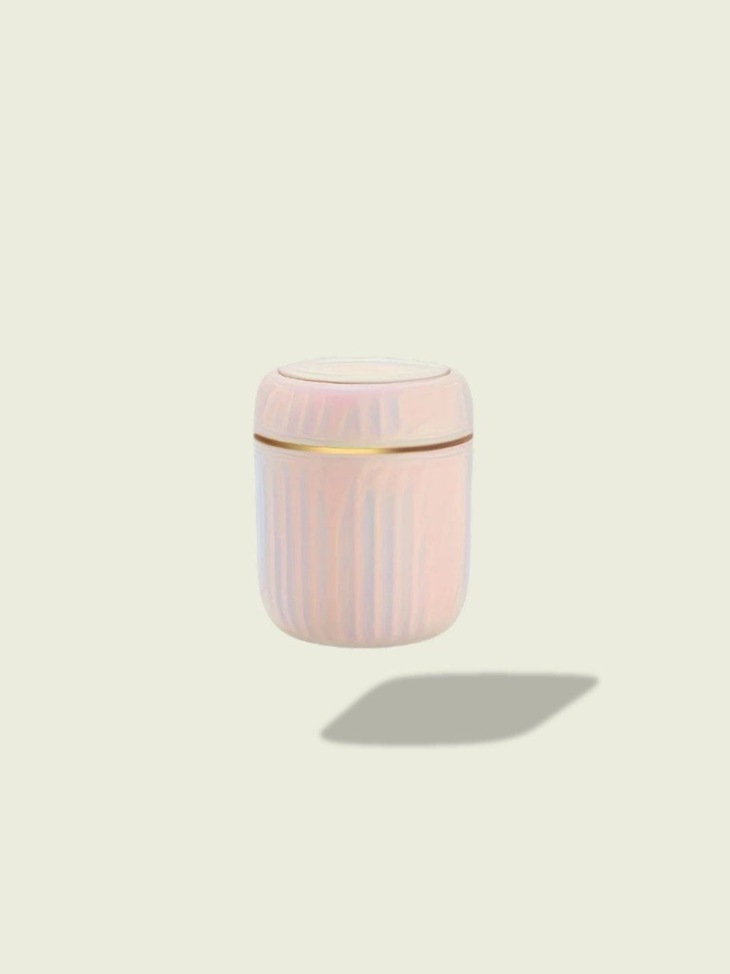 Mini Poubelle de Salle de Bain Rose