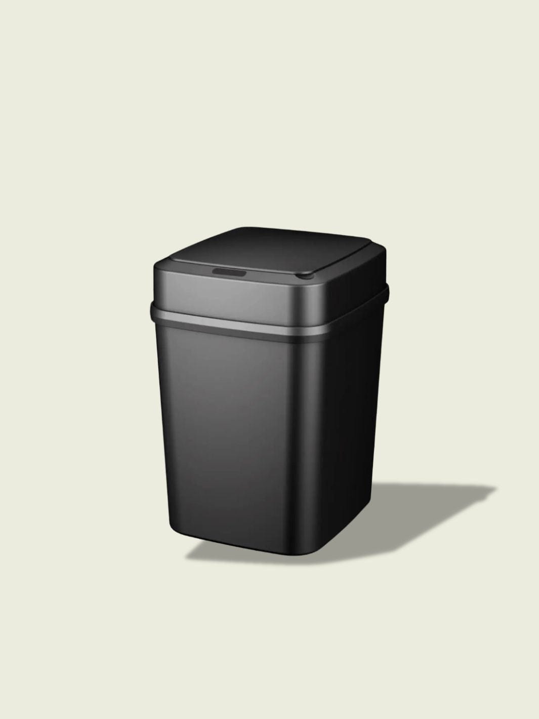 Poubelle Automatique Noire Noir 12L