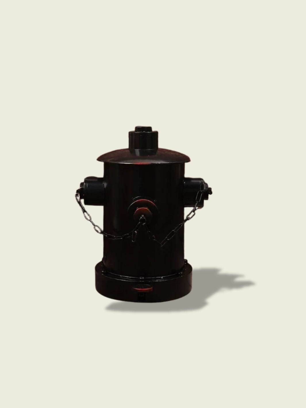 Poubelle Bouche d'Incendie NOIR / 30 Litres