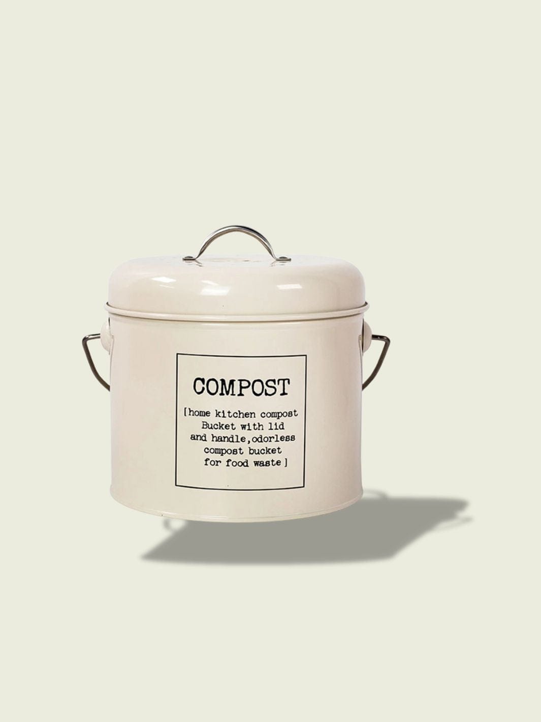 Poubelle Compost Cuisine BEIGE