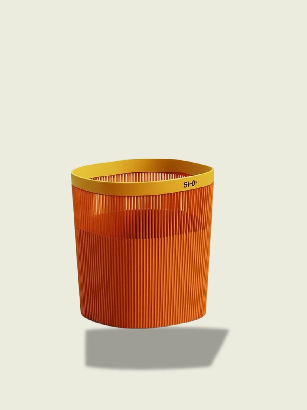 Poubelle de bureau design Orange / 13 Litres