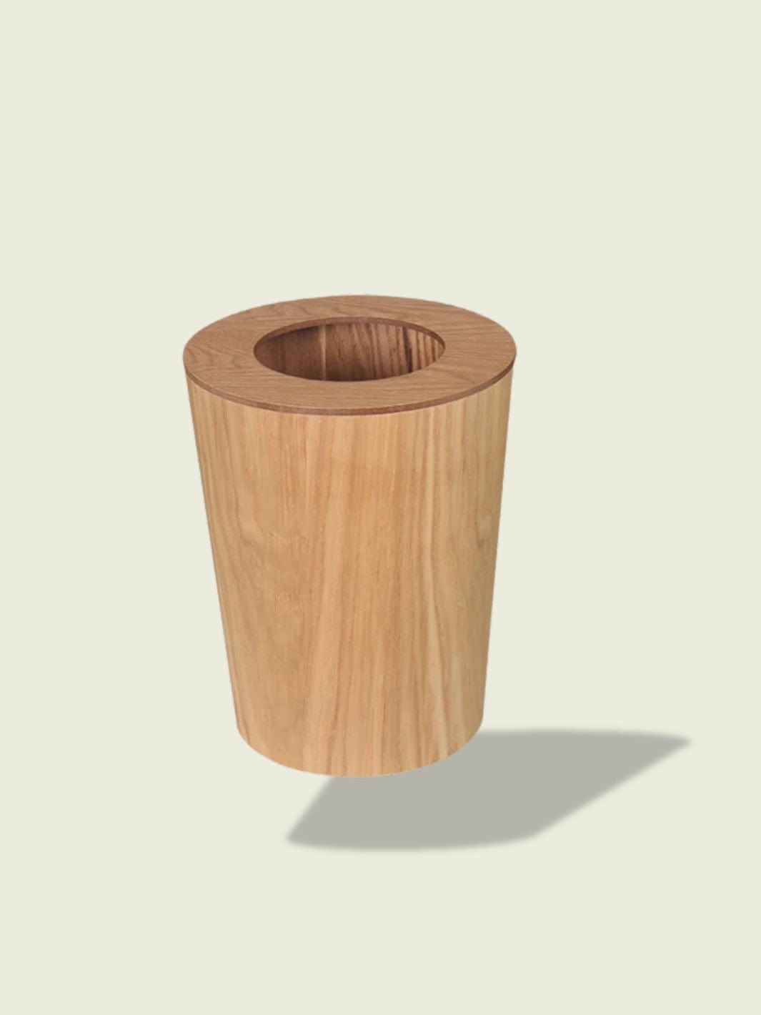 Poubelle en Bois d'Intérieur Bois clair sans couvercle / 9L