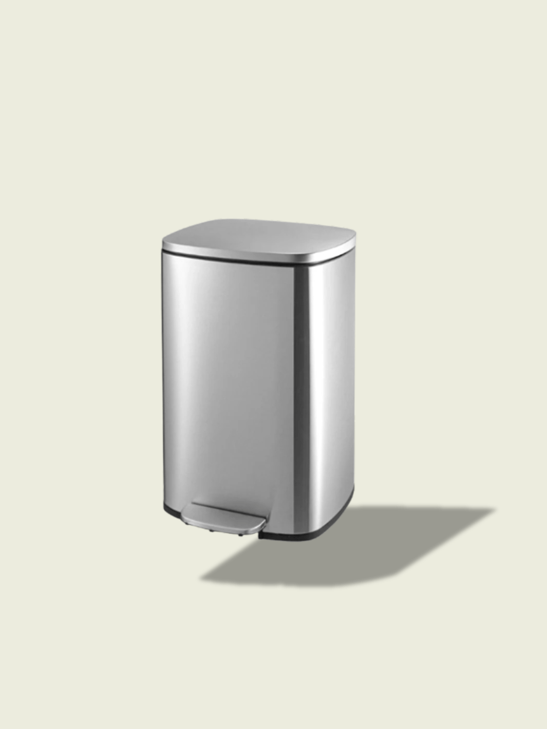 Poubelle Inox 50 Litres / Argent