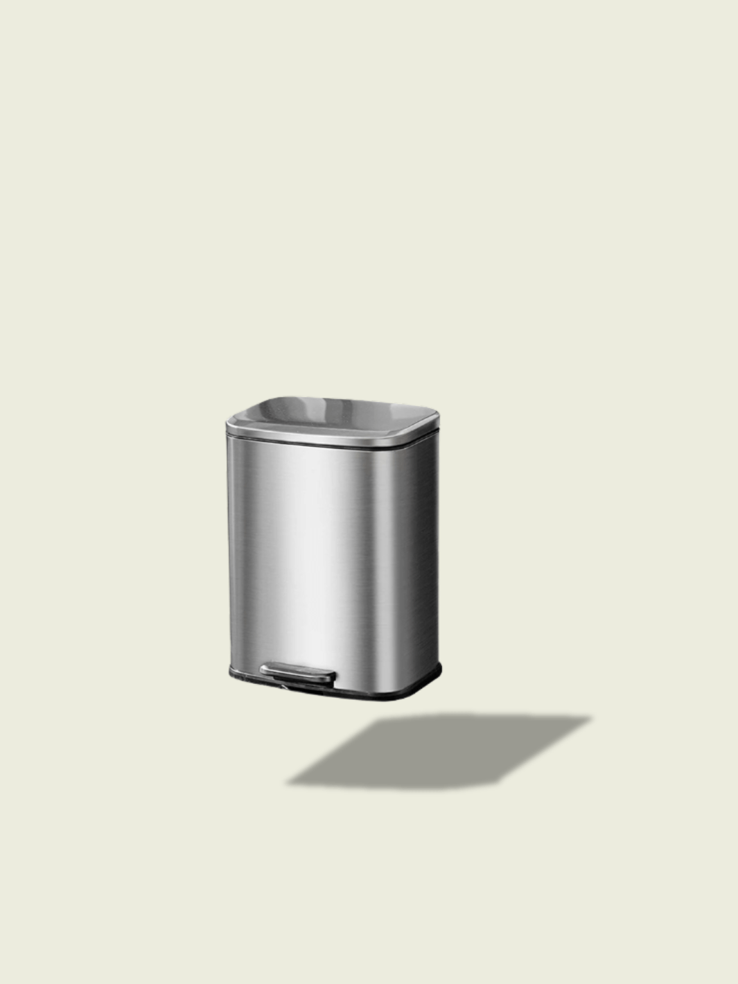 Poubelle Inox 6 Litres / Argent