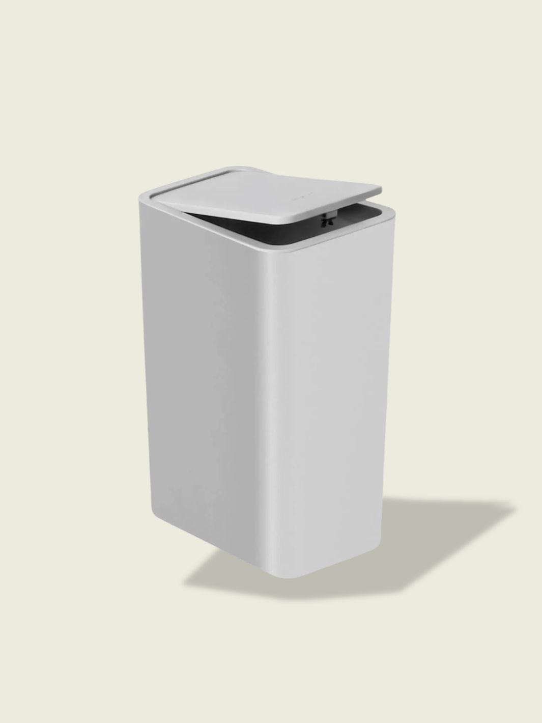 Poubelle Rectangle Gris / 10L