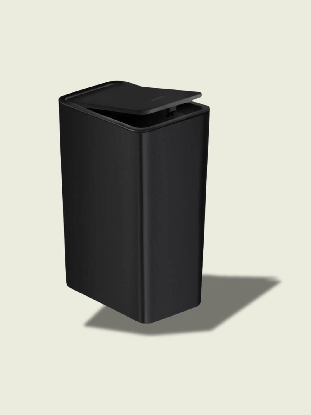 Poubelle Rectangle Noir / 10L