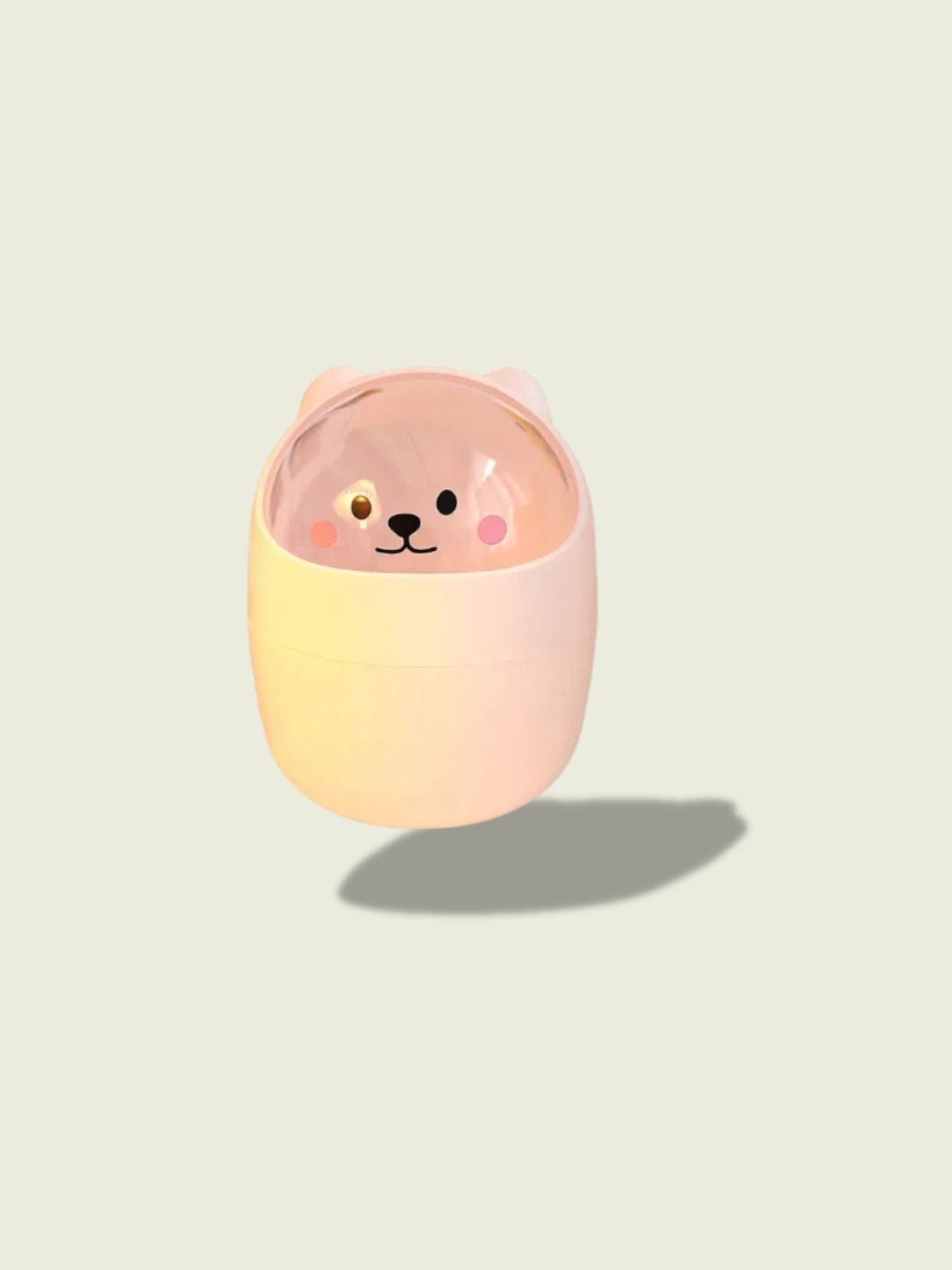 Mini Poubelle Animal BLANC