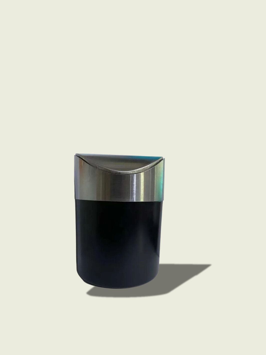 Mini poubelle inox​ Noir