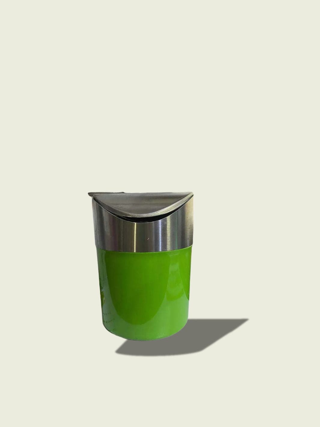 Mini poubelle inox​ Vert