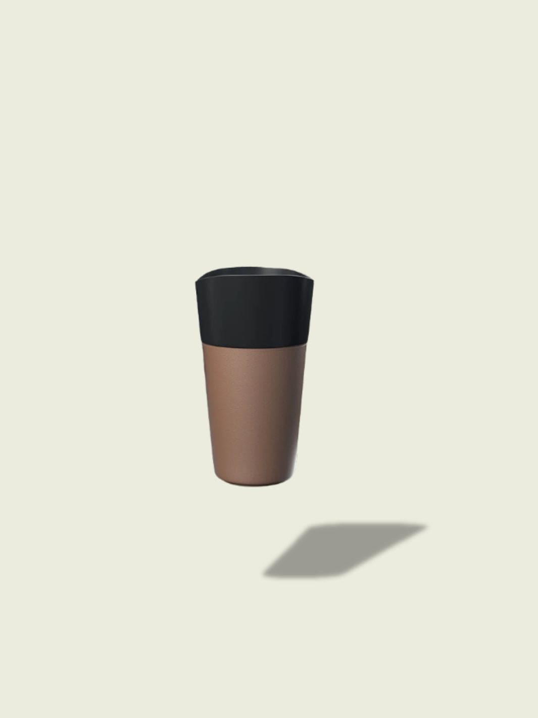 Mini Poubelle Voiture​ Marron Clair / 800mL