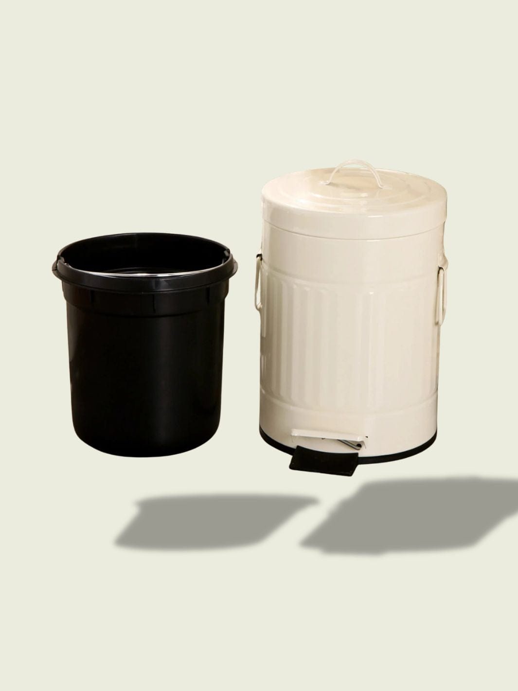 ​Poubelle Blanche à Pédale​ BLANC / 5 Litres