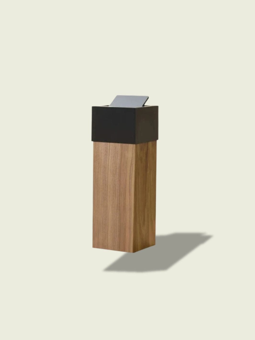 Poubelle bois bois clair / 30 Litres