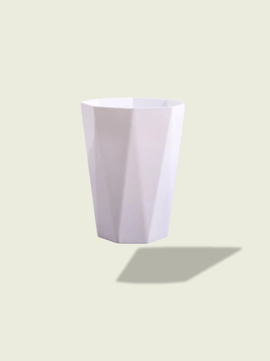 Poubelle de Couleur​ Blanc L