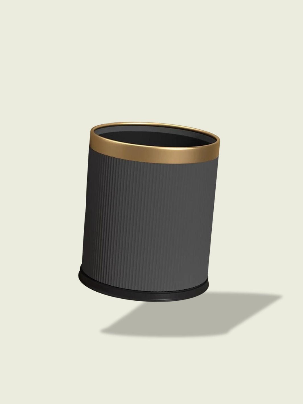 Poubelle de Couleur Design​ Gris