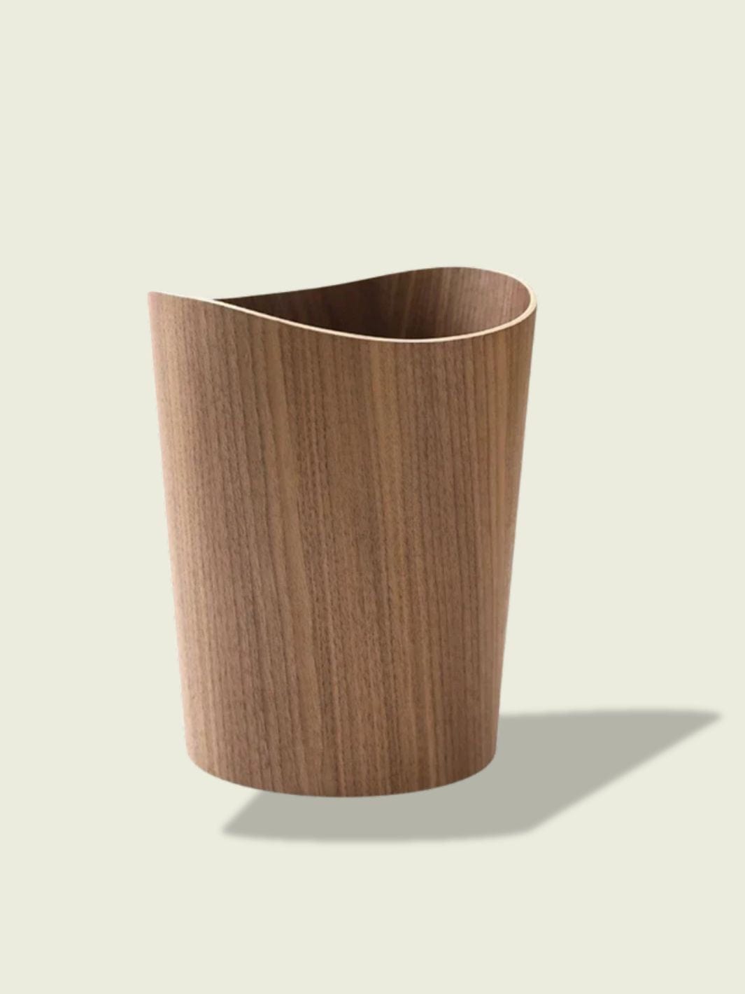 Poubelle en Bois  Bois chêne