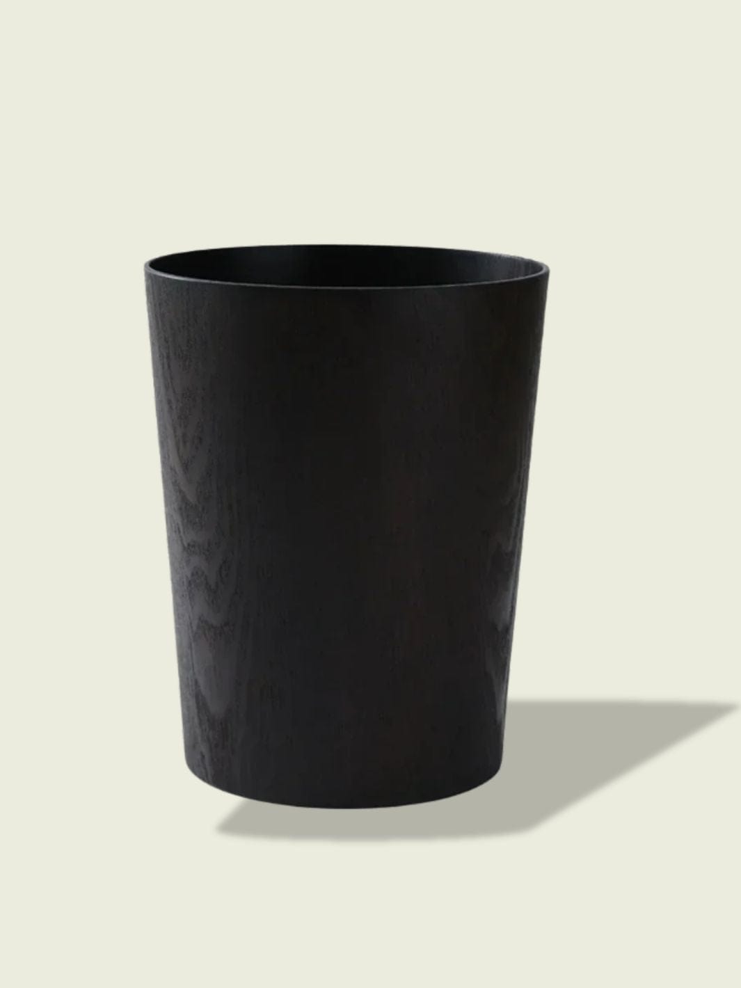 Poubelle en Bois  Bois ébène