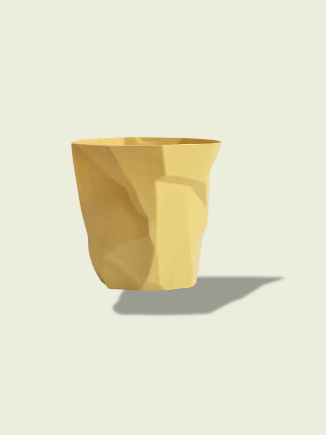 Poubelle Gobelet jaune / 9 Litres