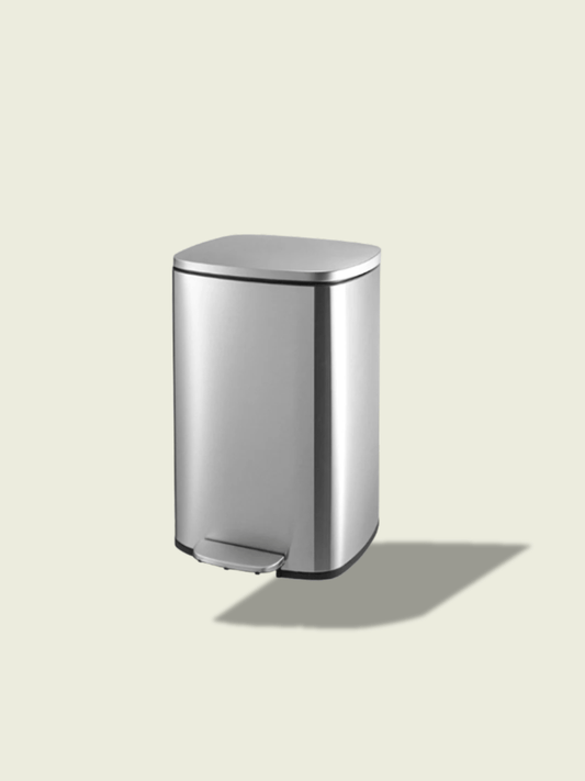 Poubelle Inox  50 Litres / Argent
