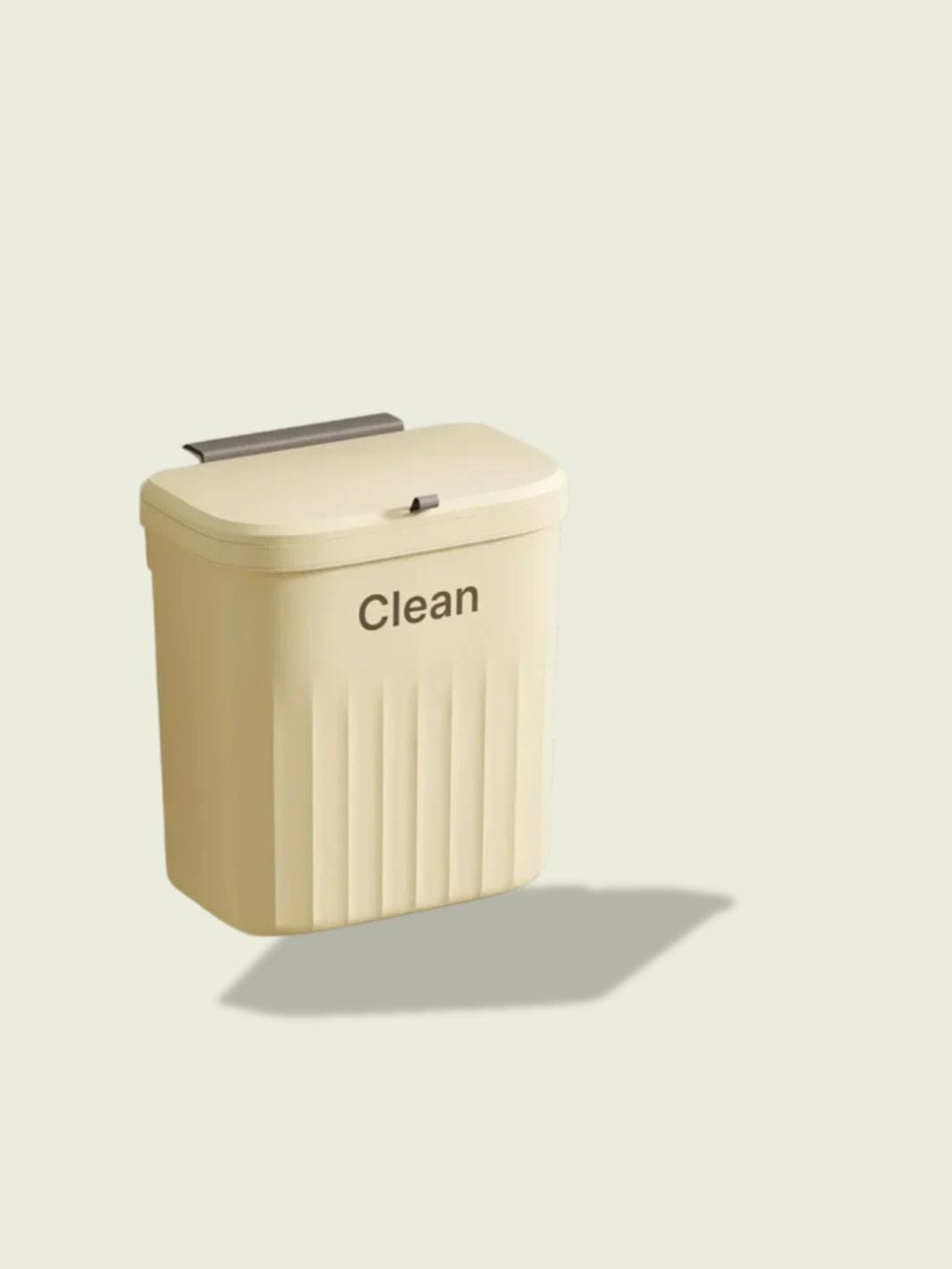 Poubelle Murale​ 12L Beige