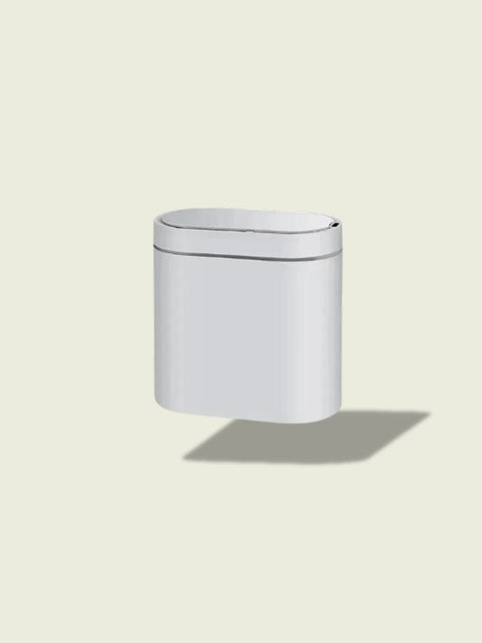 Poubelle Ovale Blanc / 7L