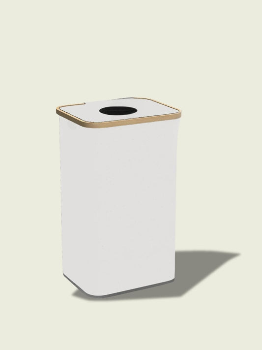 Poubelle pour bouteille Blanc / 100 Litres