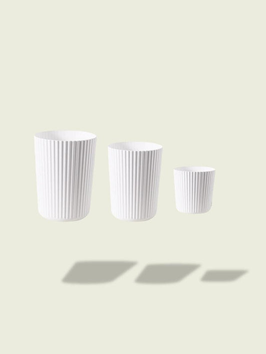 Poubelle Ronde​ Blanc / 2.5 Litres