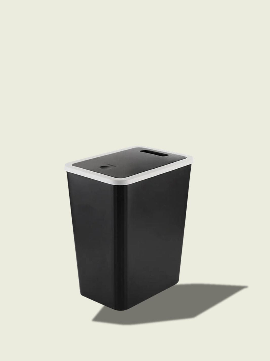 Poubelle salle de bain bleu Noir / 13 Litres