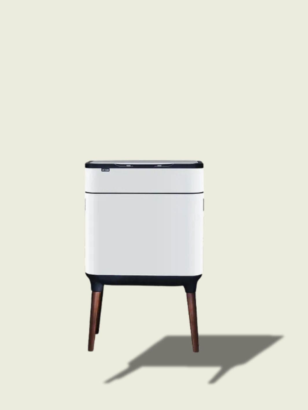 Poubelle sur pied cuisine​ Blanc / 20 Litres