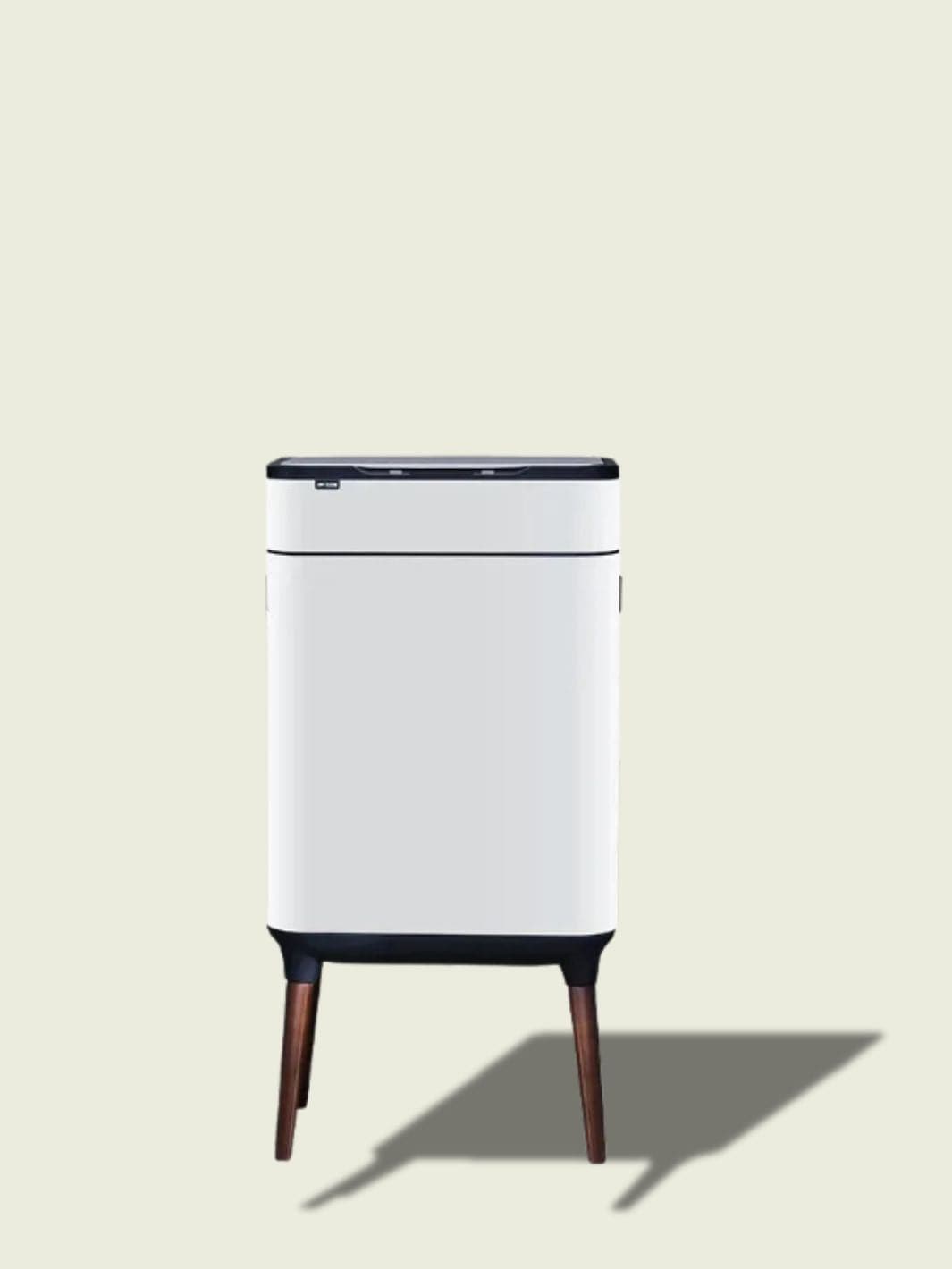 Poubelle sur pied cuisine​ Blanc / 30 Litres