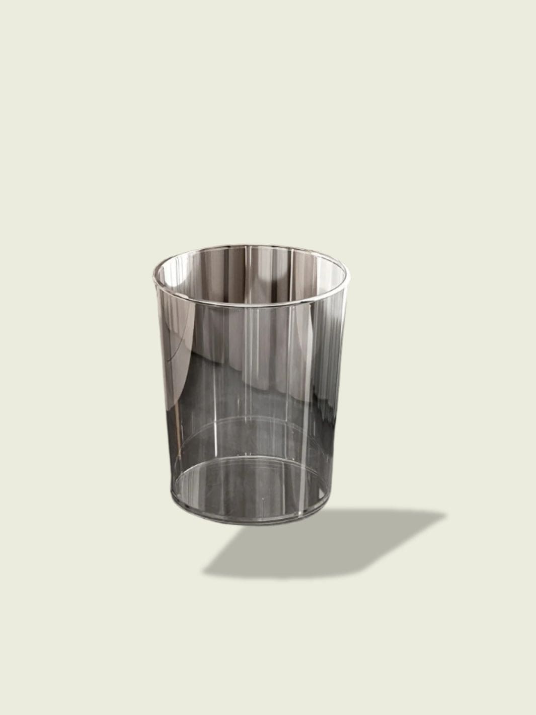 Poubelle Transparente  Blanc