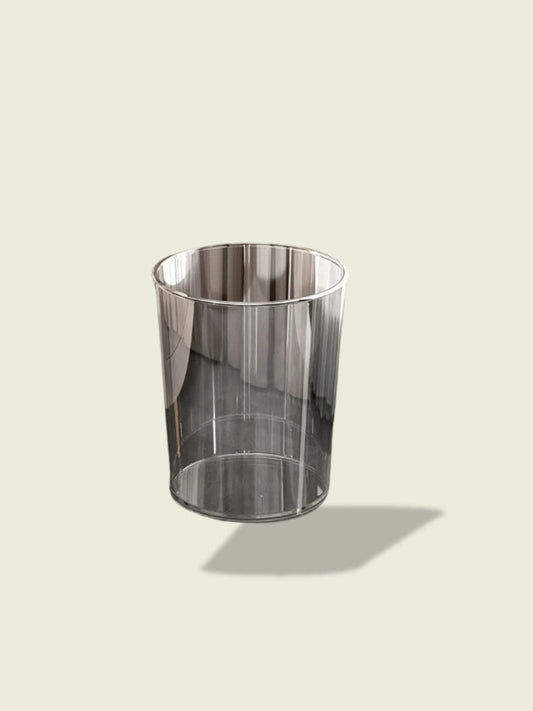 Poubelle Transparente  Blanc