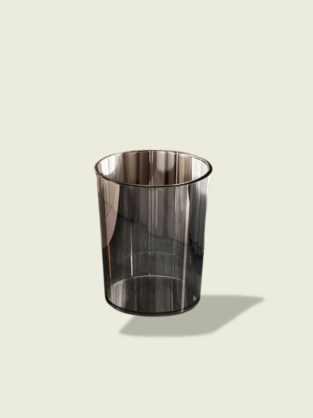 Poubelle Transparente  Noir