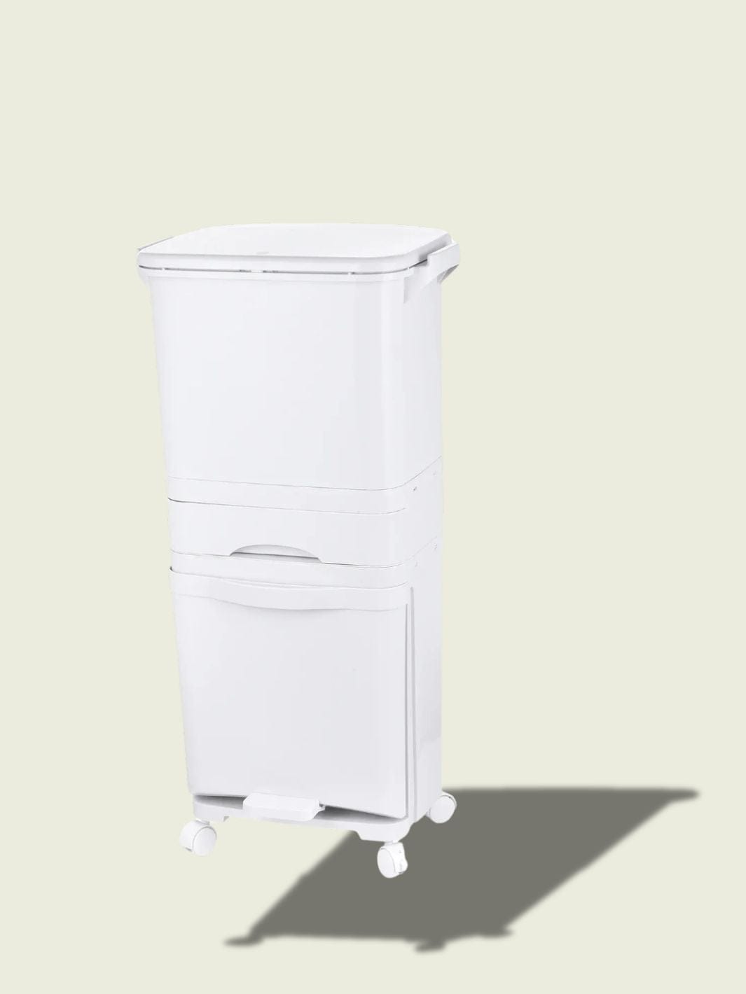 Poubelle tri sélectif 3 compartiments​ 42 Litres