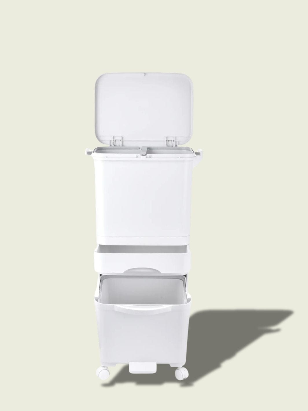 Poubelle tri sélectif 3 compartiments​ 42 Litres