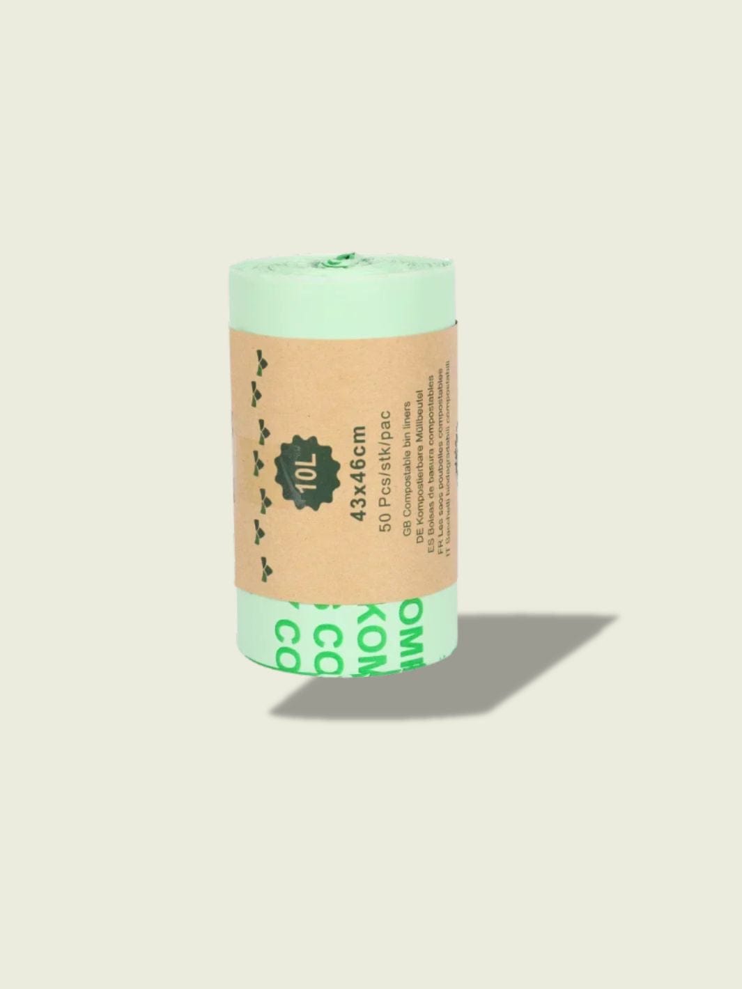 Sac Poubelle Biodégradable​ 50 sacs de 10L