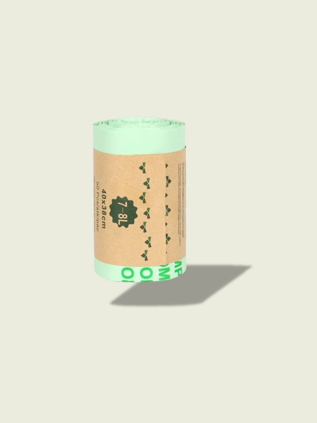 Sac Poubelle Biodégradable​ 50 sacs de 8L