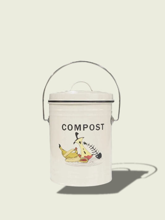 Seau à compost​ Blanc / 3.9 Litres