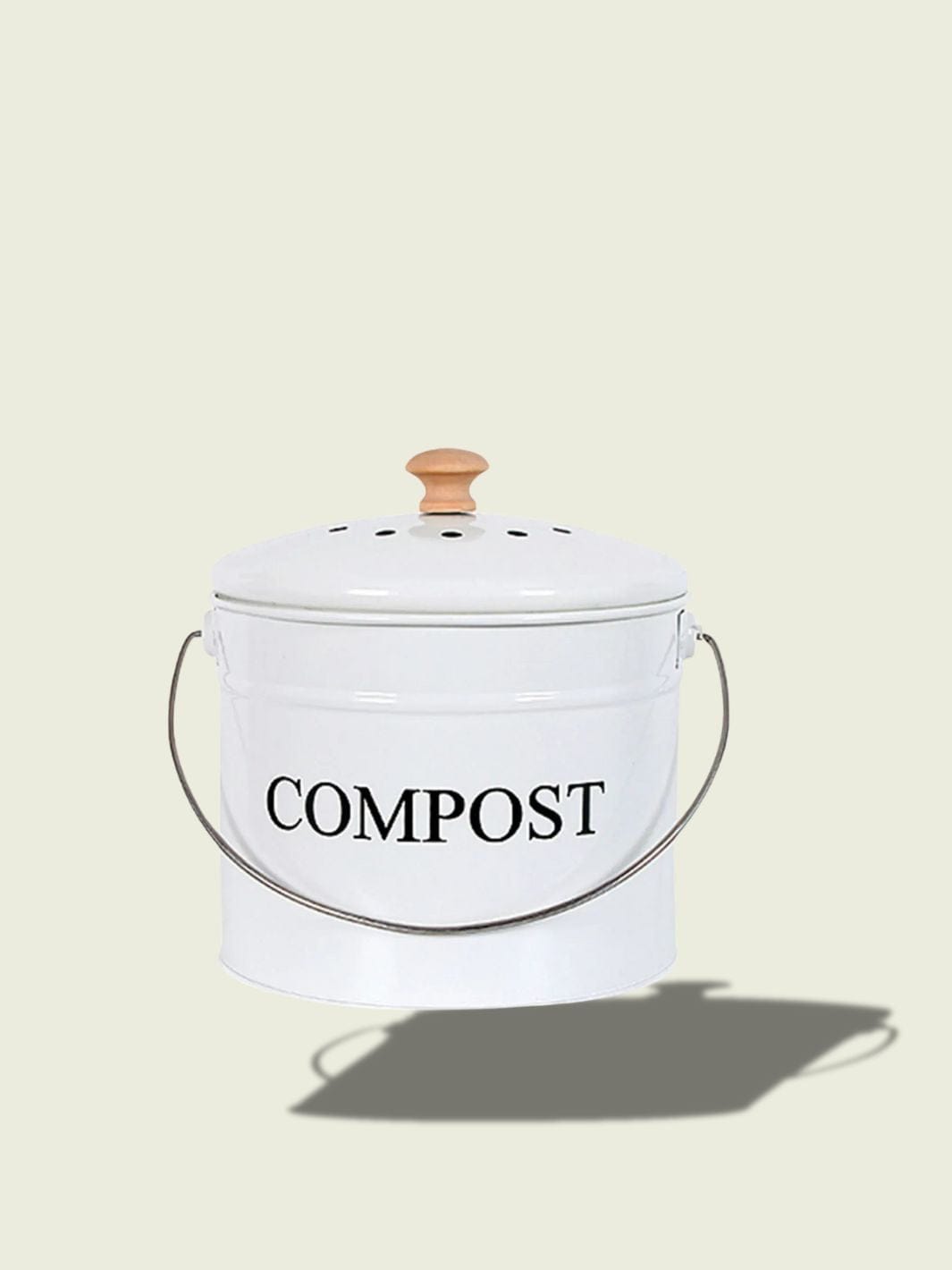 Seau à compost de cuisine​ Blanc