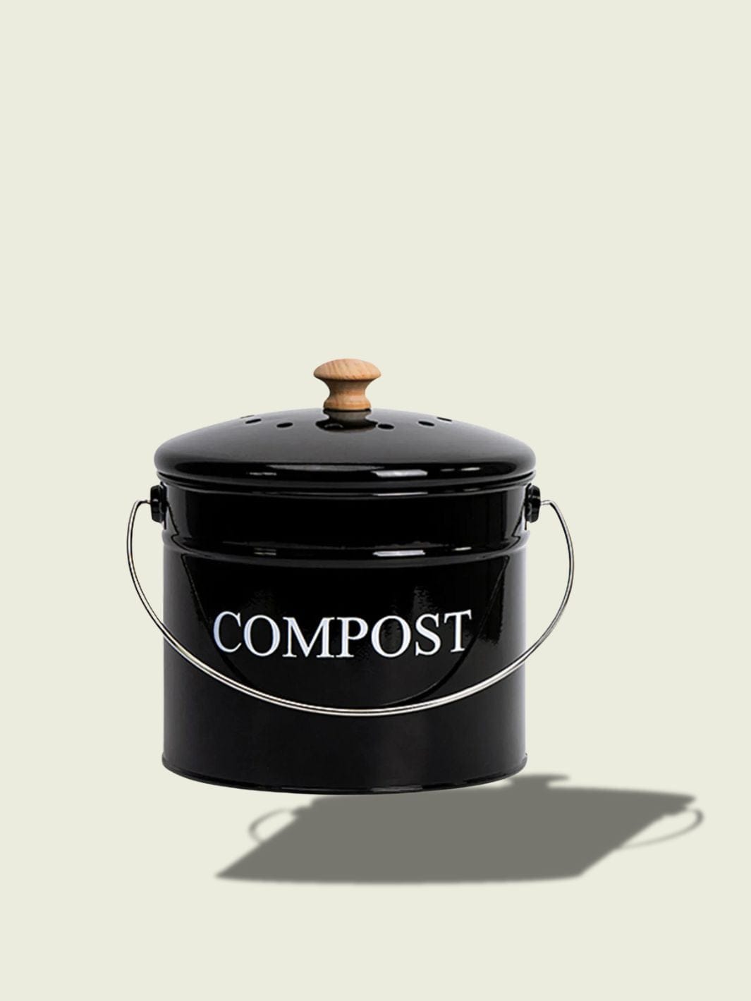 Seau à compost de cuisine​ Noir